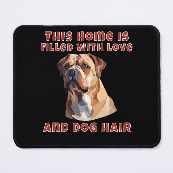 Item preview, Bulldog Dog Owner This Home Is Filled With Love And Dog Hair Watercolor Art Design designed and sold by fantasticdesign.