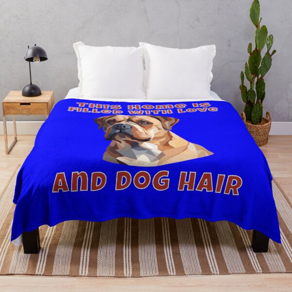 Item preview, Bulldog Dog Owner This Home Is Filled With Love And Dog Hair Watercolor Art Design designed and sold by fantasticdesign.