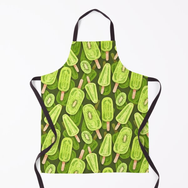 Item preview, Kiwi Ice Cream Popsicles Pattern designed and sold by andrebalest.art.