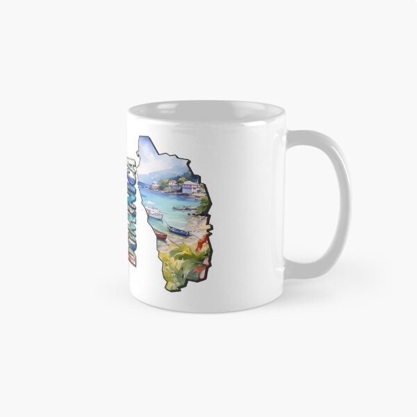 Item preview, Dominica Watercolor Map designed and sold by Motivburg.
