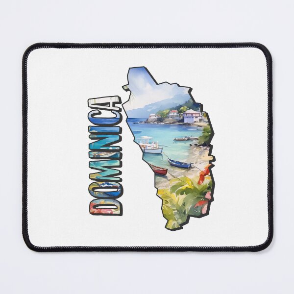 Item preview, Dominica Watercolor Map designed and sold by Motivburg.
