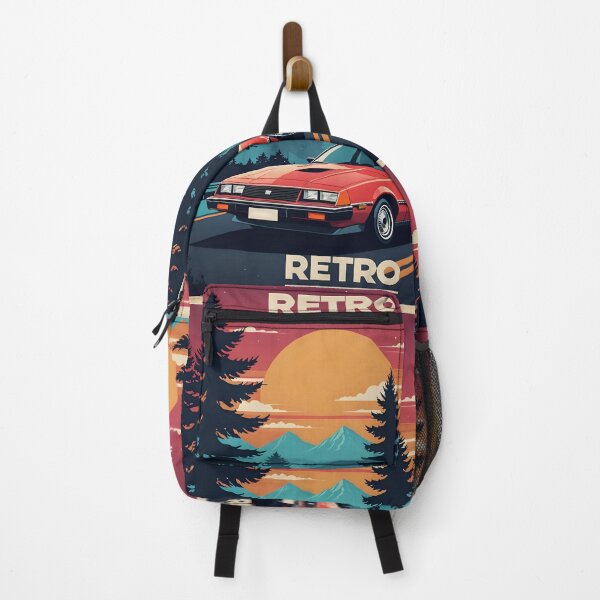 Item preview, Retro car poster in classic scene designed and sold by Studio Quirk.