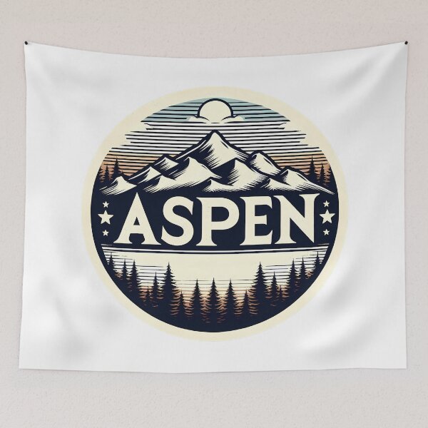 Item preview, Thrilling Aspen Ski and Snowboard Art - Winter Sports Collection designed and sold by OzzFrequency.