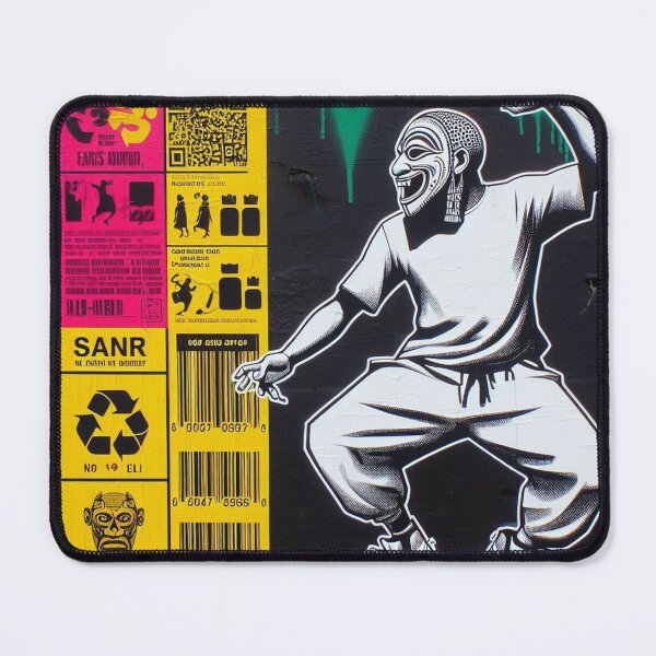 Item preview, Cyberpunk African Dance with Graffiti designed and sold by benja-08.