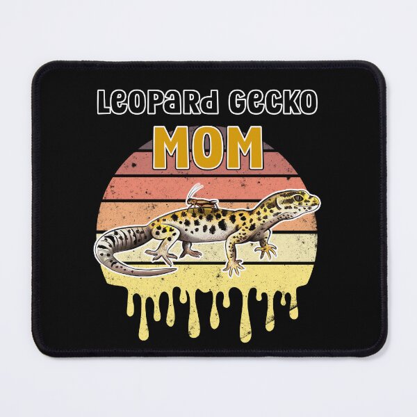 Item preview, Leopard Gecko Mom Retro Design with Leopard Lizard designed and sold by BeataY6Art.