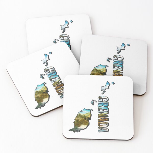 Item preview, Grenada Watercolor Map designed and sold by Motivburg.