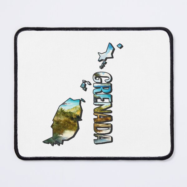Item preview, Grenada Watercolor Map designed and sold by Motivburg.