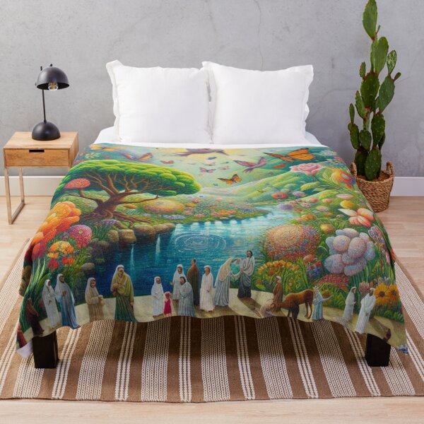 Item preview, trees and butterflies / forest and colorful designed and sold by Constructive27.