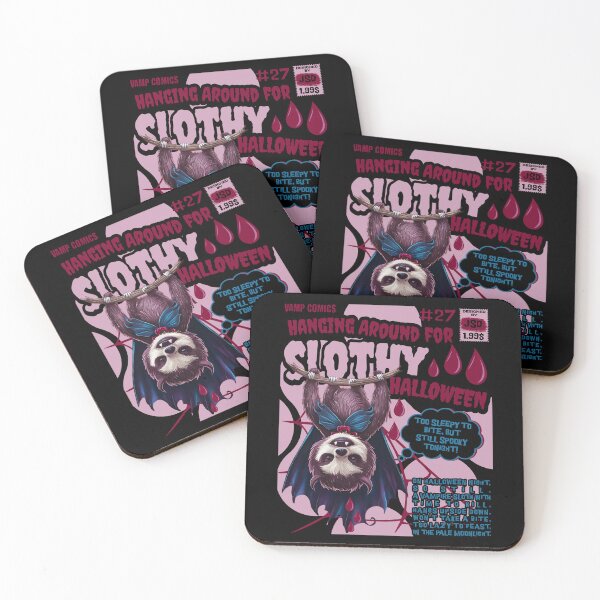 Item preview, HANGING AROUND FOR SLOTHY HALLOWEEN designed and sold by justyna-s28.