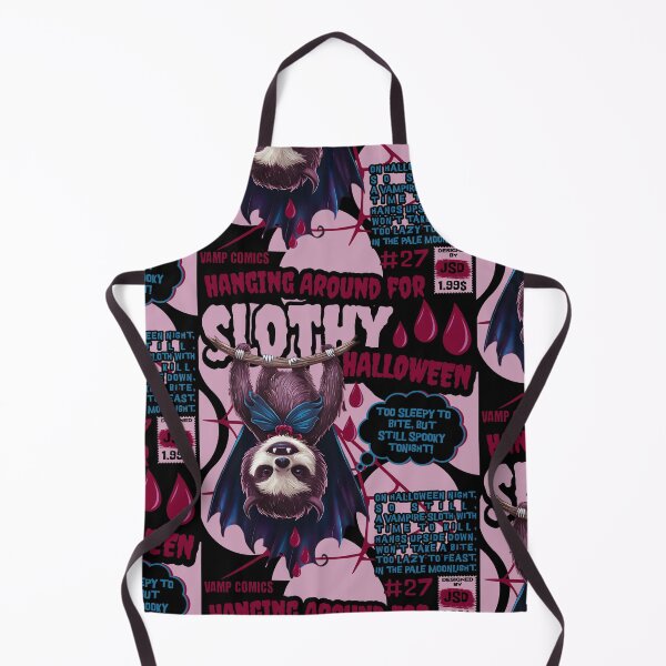 Item preview, HANGING AROUND FOR SLOTHY HALLOWEEN designed and sold by justyna-s28.