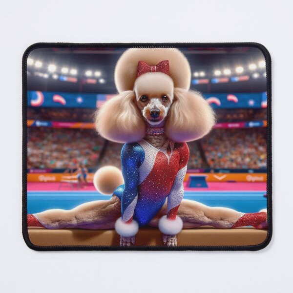 Item preview, Poodle Celebrity Gymnast Competing  designed and sold by TheDogOnIt.
