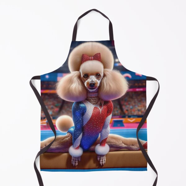 Item preview, Poodle Celebrity Gymnast Competing designed and sold by TheDogOnIt.