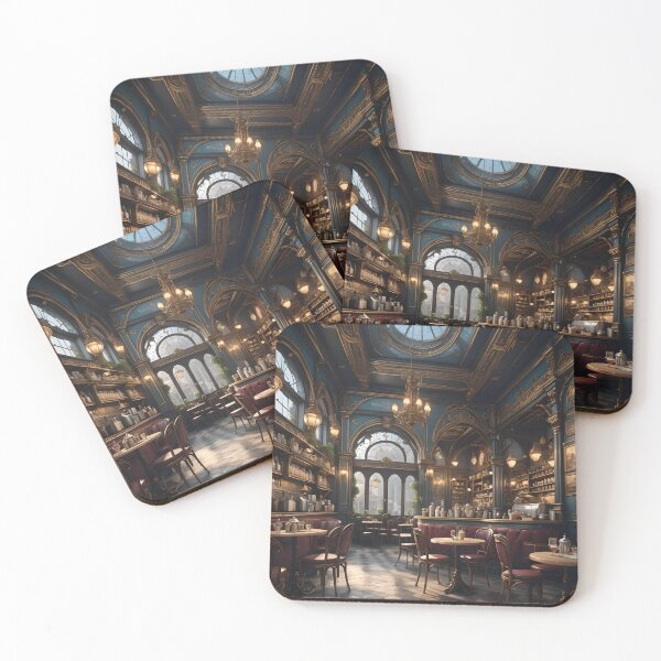 Item preview, Neo Victorian Cafe  designed and sold by RelinCreates.