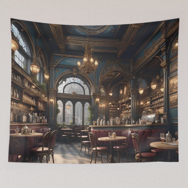 Item preview, Neo Victorian Cafe  designed and sold by RelinCreates.