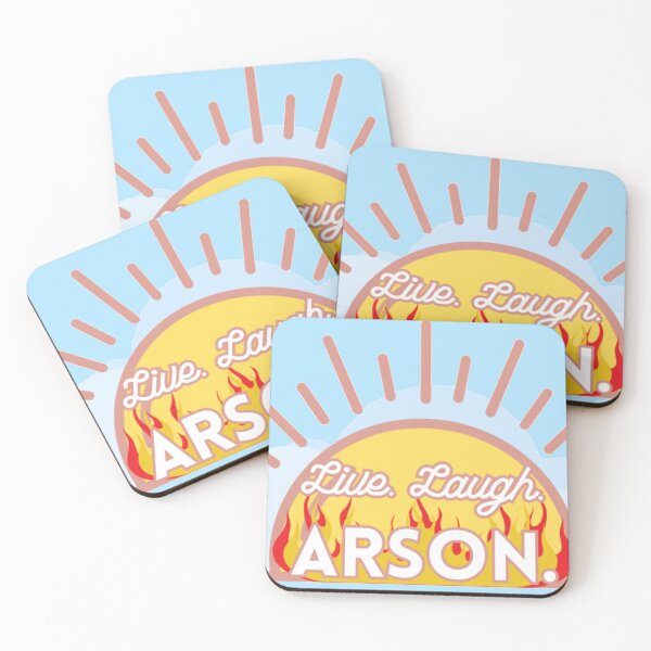 Item preview, Live Laugh Arson designed and sold by Rinnnce Designs.