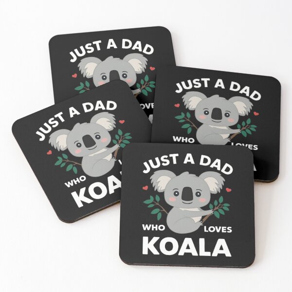 Item preview, Just a Dad Who Loves Koalas, A Father's Journey in Wildlife Appreciation designed and sold by JustCrafted.