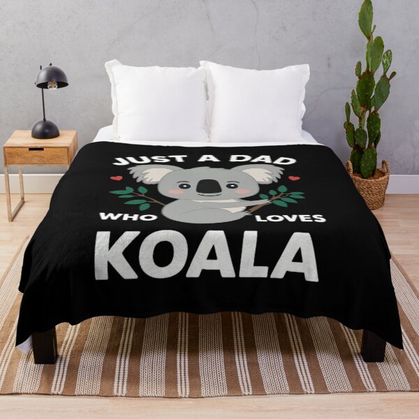 Item preview, Just a Dad Who Loves Koalas, A Father's Journey in Wildlife Appreciation designed and sold by JustCrafted.