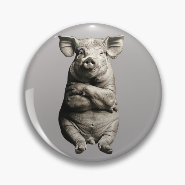 Item preview, Pig with folded arms designed and sold by Brendon987.