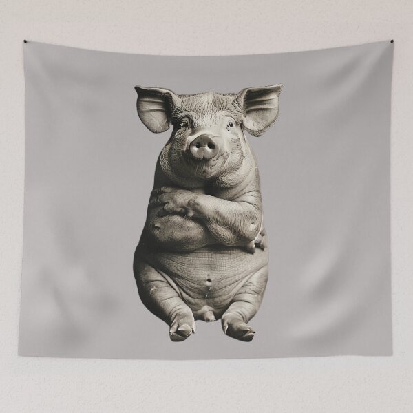 Item preview, Pig with folded arms designed and sold by Brendon987.