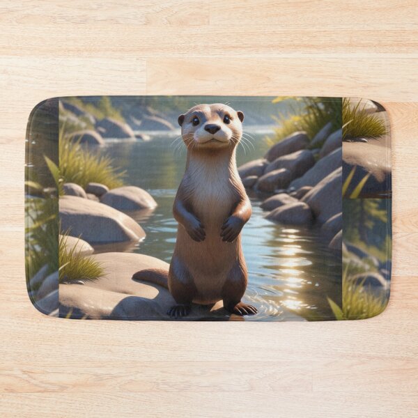 Item preview, Otter standing designed and sold by Asiantrendzz.
