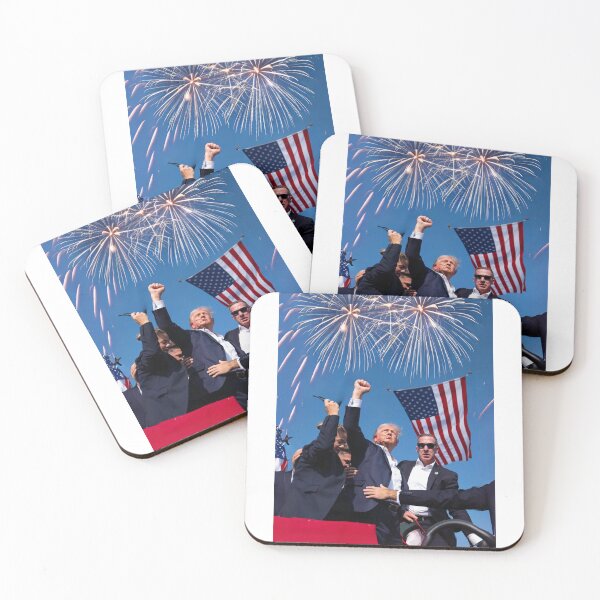 Item preview, President Donald Trump Fireworks Fist Pump designed and sold by ashleygus.