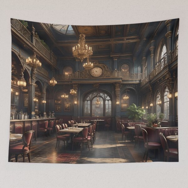 Item preview, Neo Victorian Restaurant  designed and sold by RelinCreates.