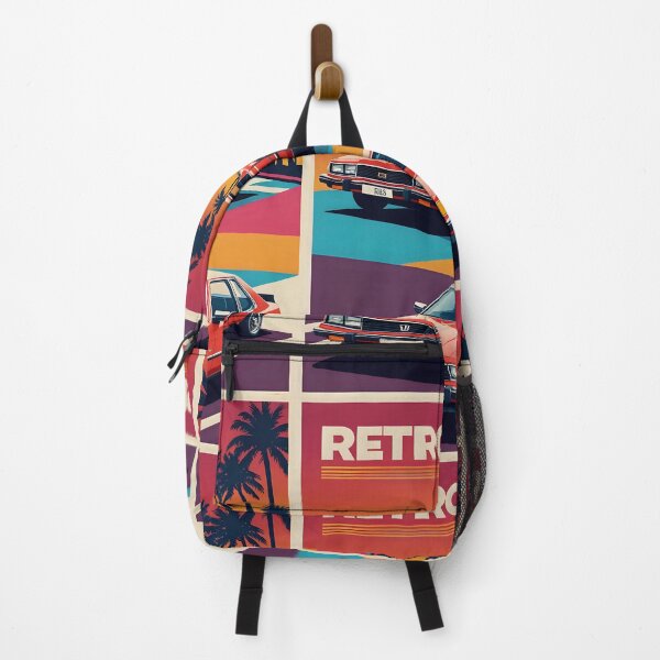 Item preview, Retro car poster in classic scene designed and sold by Studio Quirk.