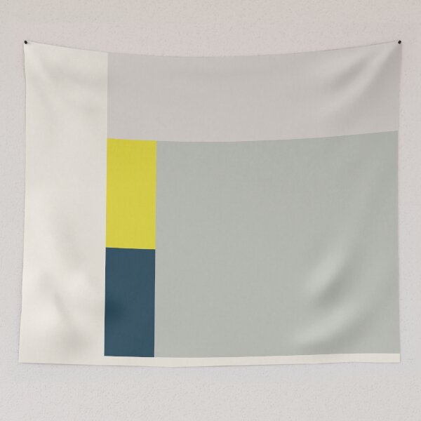 Item preview, Mid Century Modern Vintage Inspired Colorfield Geometric Abstract Poster designed and sold by pollylopsicle.
