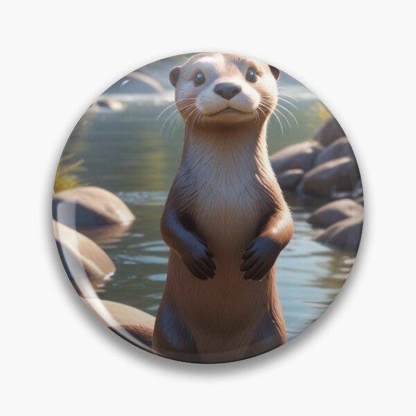 Item preview, Otter standing designed and sold by Asiantrendzz.