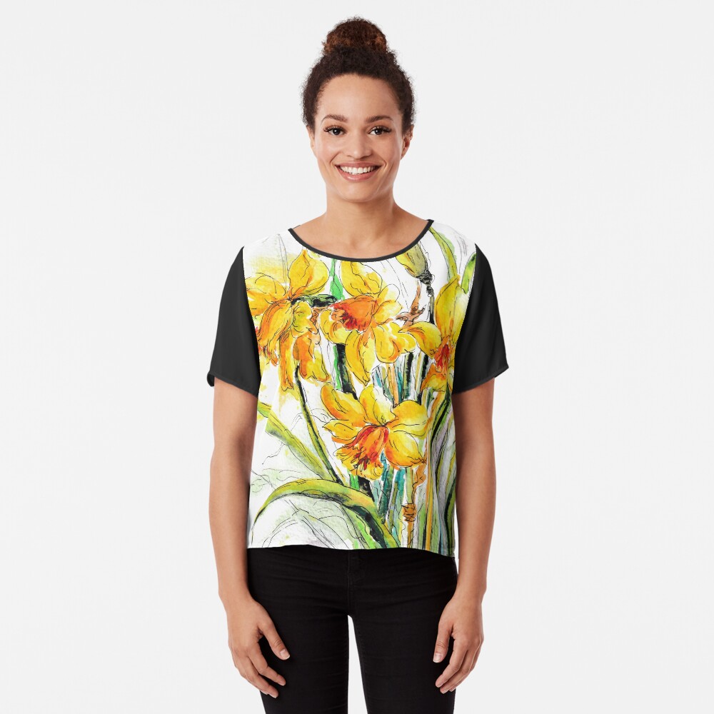 Item preview, Chiffon Top designed and sold by SarahGoughArt.