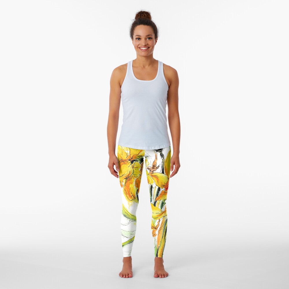 Item preview, Leggings designed and sold by SarahGoughArt.