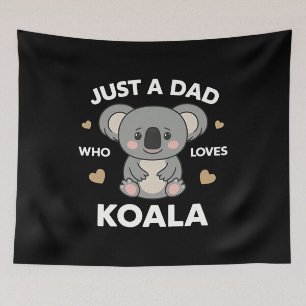 Item preview, Just a Dad Who Loves Koalas, A Father's Journey in Wildlife Appreciation designed and sold by JustCrafted.