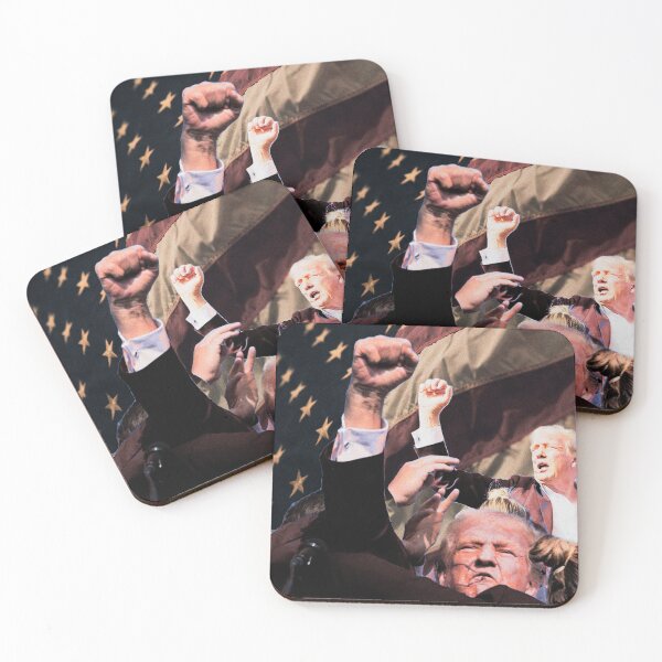 Item preview, Trump Assassination Donald Trump Shot 2024 designed and sold by Lifeforceprints.