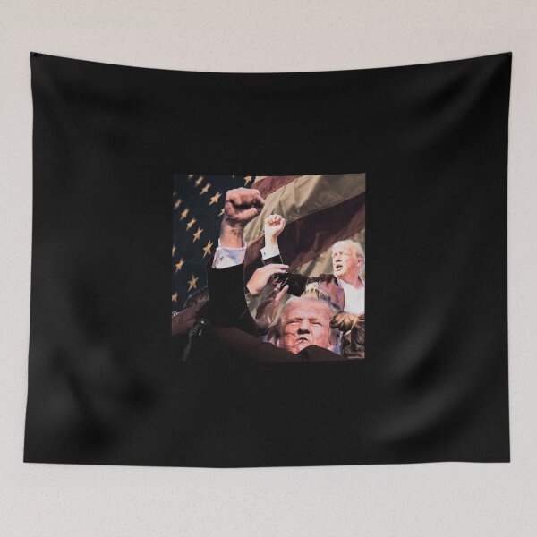 Item preview, Trump Assassination Donald Trump Shot 2024 designed and sold by Lifeforceprints.