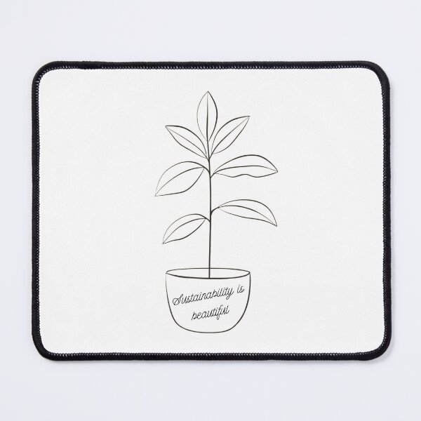 Item preview, Minimalist Eco-Friendly Living Sustainability Is Beautiful designed and sold by DigitalLegends1.