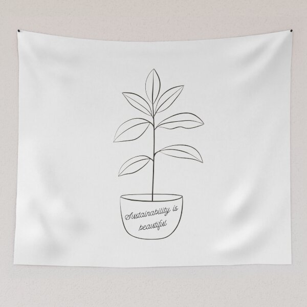 Item preview, Minimalist Eco-Friendly Living Sustainability Is Beautiful  designed and sold by DigitalLegends1.