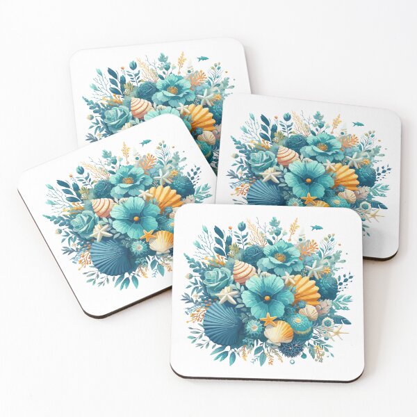 Aperçu de l'œuvre Summer- summer beach flowers design créée et vendue par artscreat.