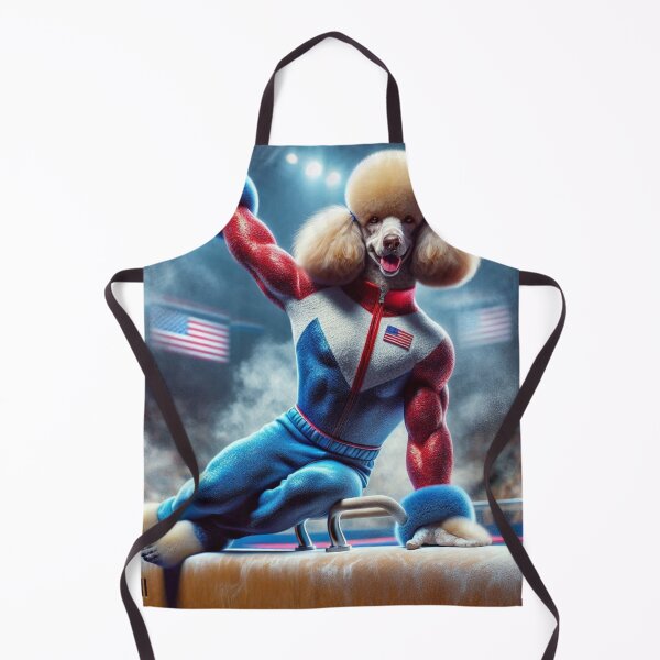 Item preview, Poodle Celebrity Gymnast Competing designed and sold by TheDogOnIt.