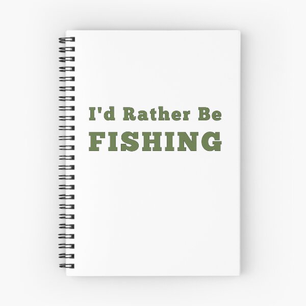 Item preview, I'd Rather Be Fishing designed and sold by LeslieMac713.