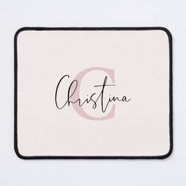 Item preview, Christina - Custom name on black cursive font designed and sold by To the Lua.