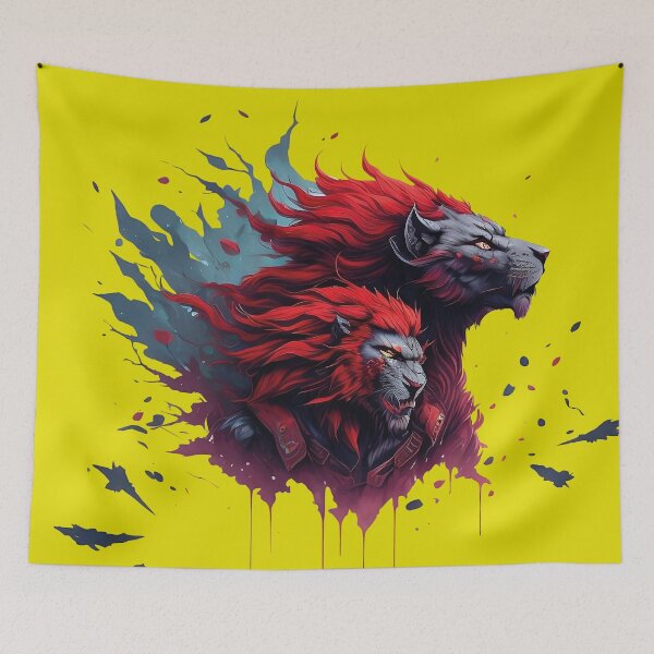 Item preview, Lion Warrior 02 - Caste of Lions designed and sold by AlienSativo.