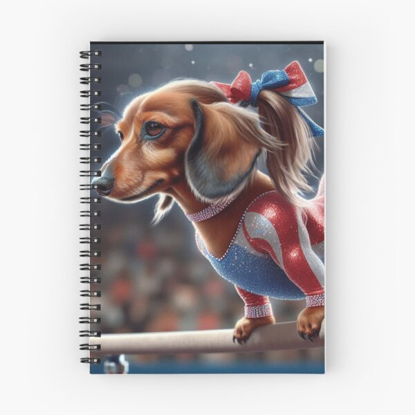 Item preview, Dachshund Celebrity Gymnast Competing  designed and sold by TheDogOnIt.