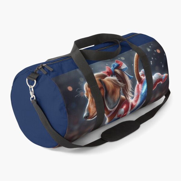 Item preview, Dachshund Celebrity Gymnast Competing designed and sold by TheDogOnIt.