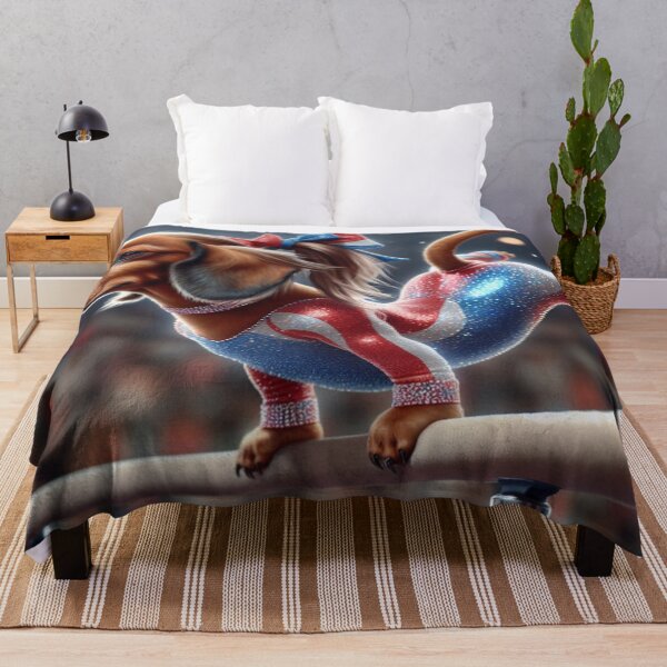 Item preview, Dachshund Celebrity Gymnast Competing  designed and sold by TheDogOnIt.