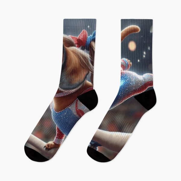 Item preview, Dachshund Celebrity Gymnast Competing  designed and sold by TheDogOnIt.