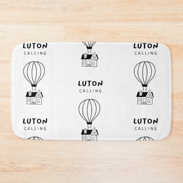Item preview, Luton Calling - Fun Hot Air Balloon and House Drawing | City in England / UK designed and sold by RM-Journey.