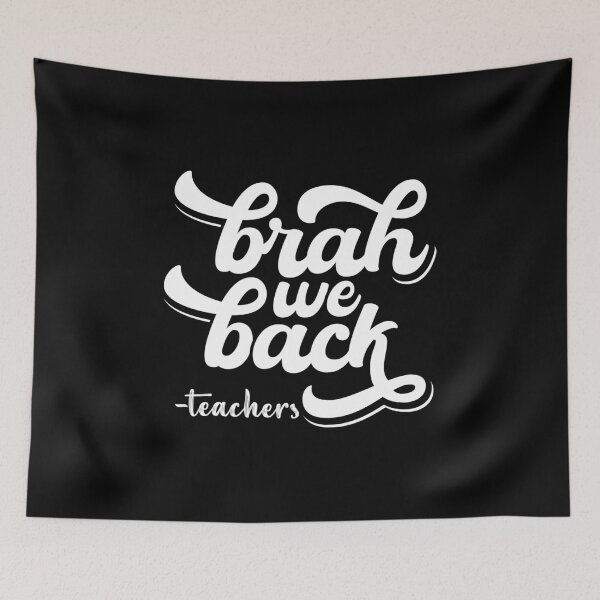Item preview, Bruh We Back Teachers designed and sold by Mustapha  ALAHAYANE.