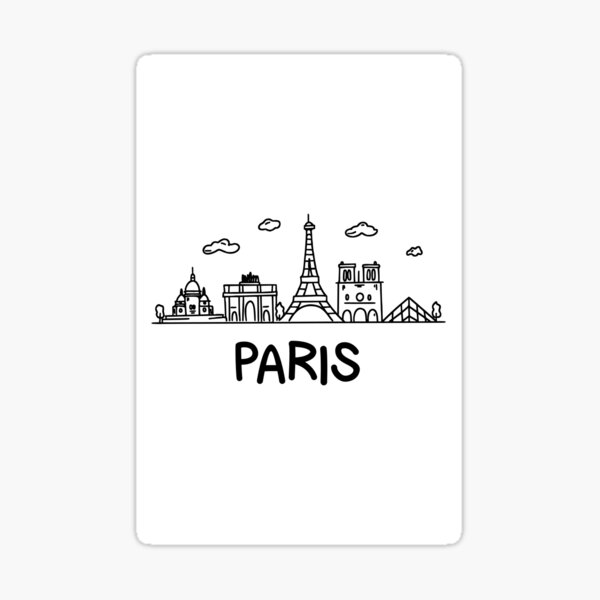 Aperçu de l'œuvre Paris - Design français Chic créée et vendue par FrenchTouch77.