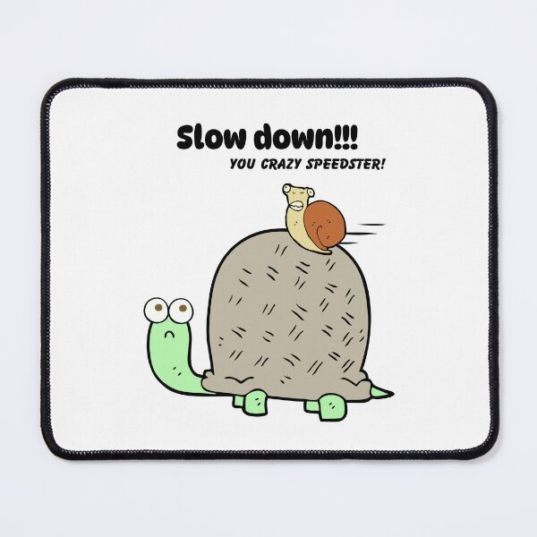 Item preview, Slow Down! You Crazy Speedster! - Funny Gifts for Him! designed and sold by bunchofalex.