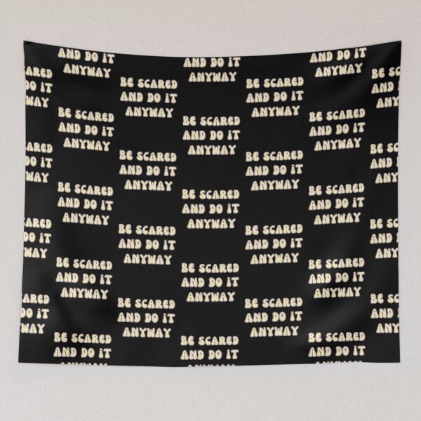 Item preview, Be Scared And Do It Anyway designed and sold by printmala.
